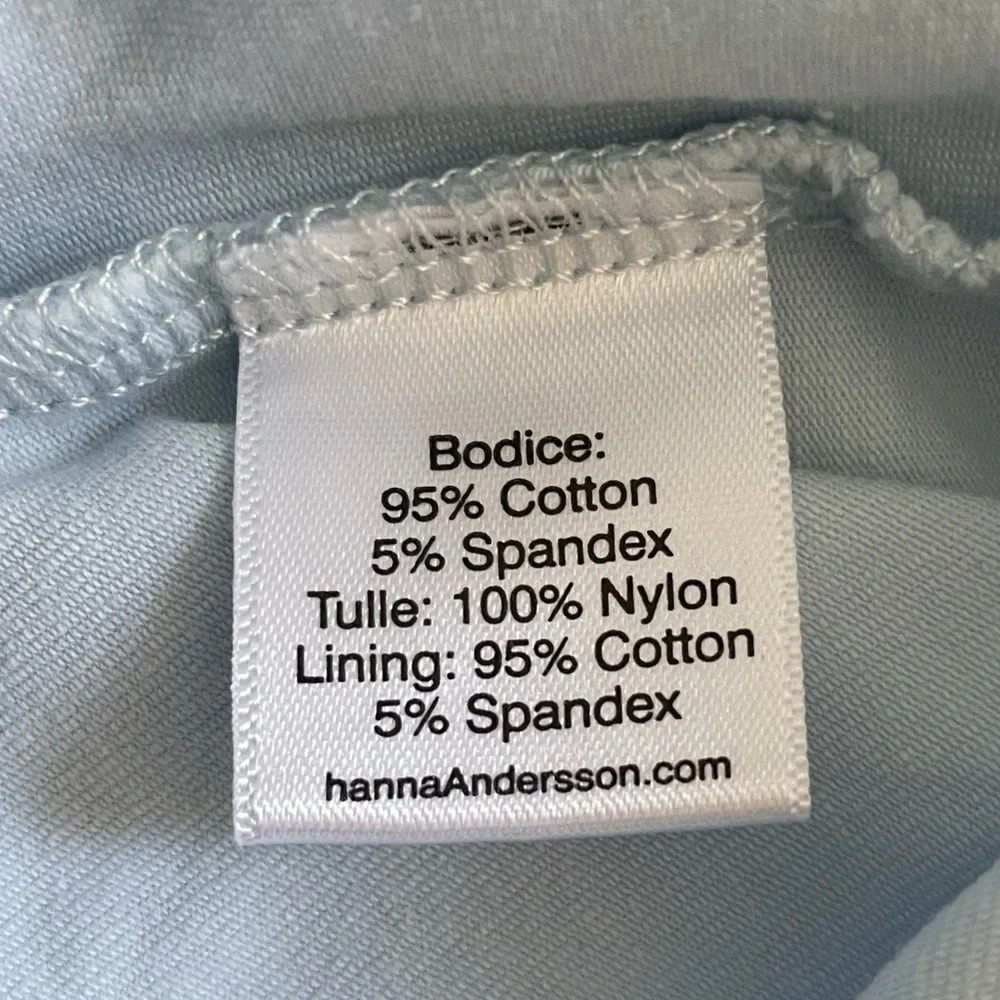 Hanna Andersson Frozen 2 Light Blue Tulle Dress